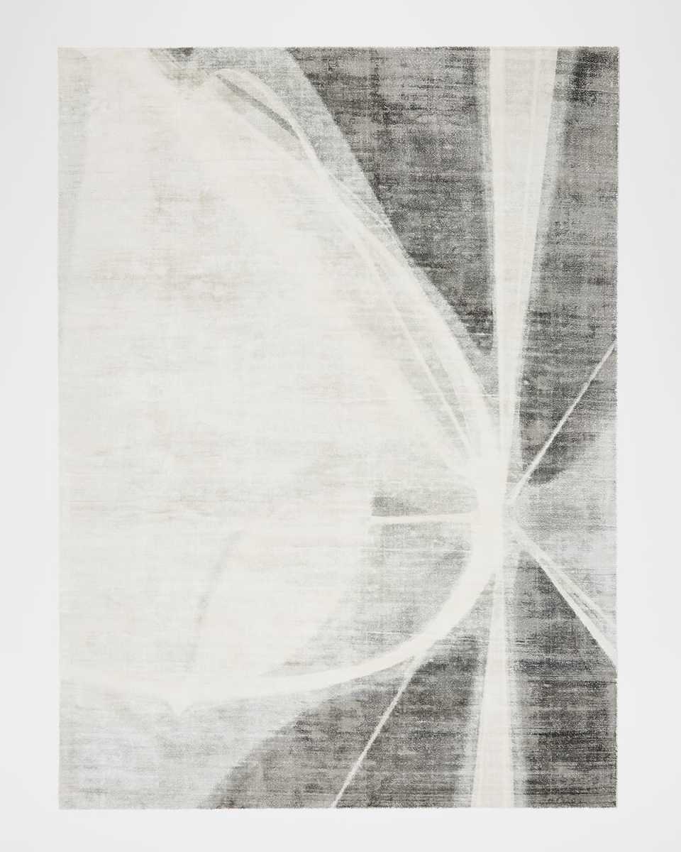 Refraction Hand-Loomed Rug, 6' x 9'